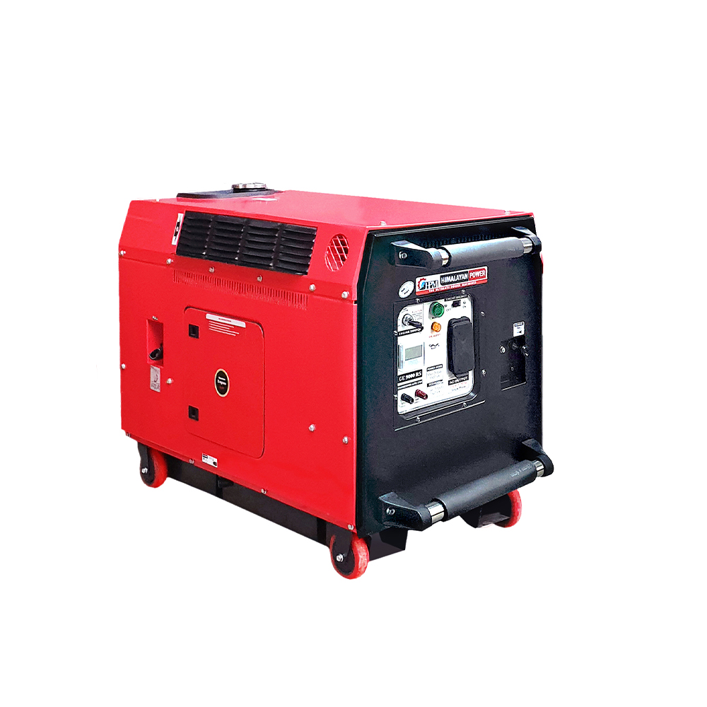 10 KVA Generator, Model Silent GE-9000RS, Petrol Run, Recoil & Self Start